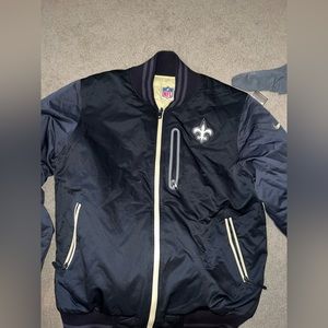 New Orleans saints reversible nike jacket
